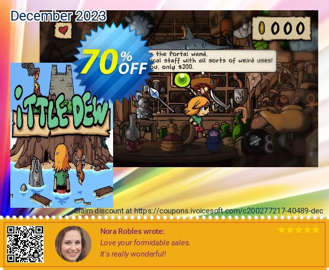 Ittle Dew PC discount 70% OFF, 2024 Mother Day offering sales. Ittle Dew PC Deal 2024 CDkeys