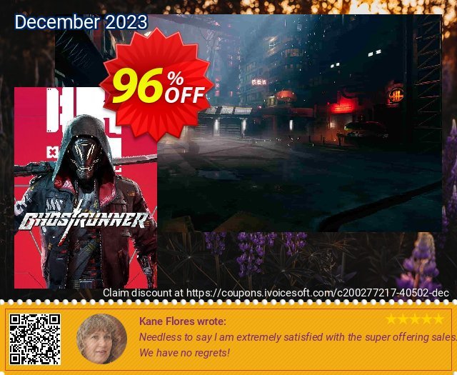 Ghostrunner PC (GOG) discount 96% OFF, 2024 Easter Day offering sales. Ghostrunner PC (GOG) Deal 2024 CDkeys