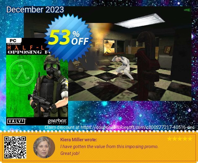 Half-Life: Opposing Force PC klasse Preisnachlässe Bildschirmfoto