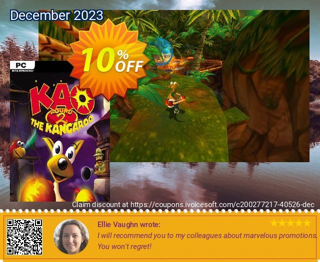 Kao the Kangaroo: Round 2 (2003 re-release) PC discount 10% OFF, 2024 Working Day offering sales. Kao the Kangaroo: Round 2 (2003 re-release) PC Deal 2024 CDkeys