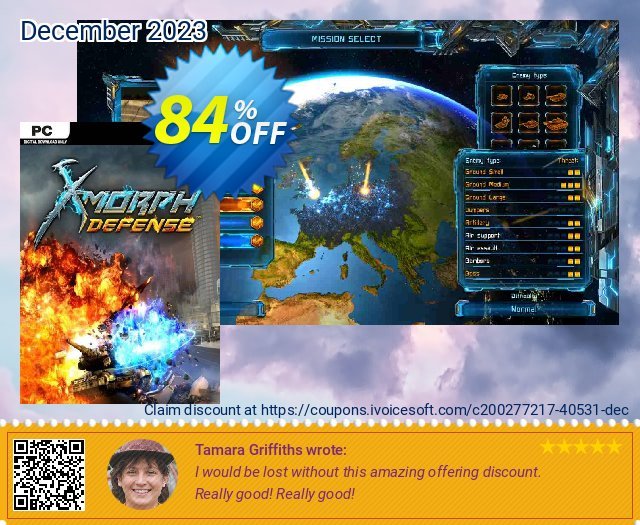 X-Morph: Defense PC verblüffend Rabatt Bildschirmfoto