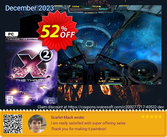 X2: The Threat PC menakjubkan promo Screenshot