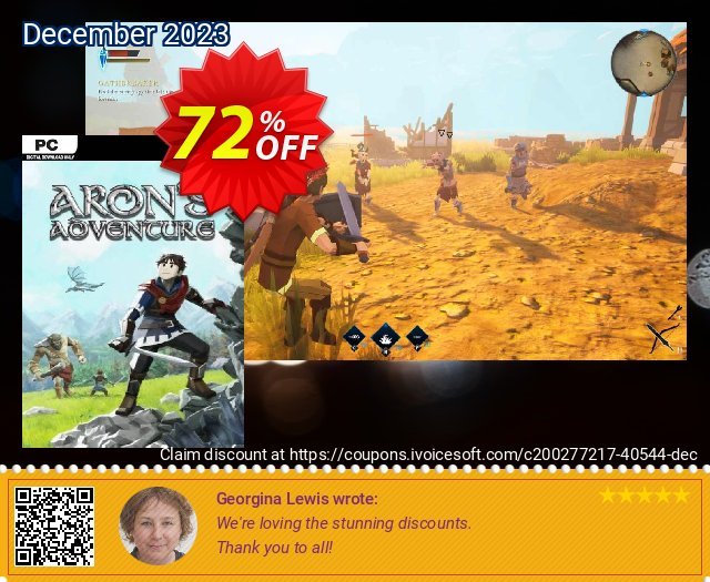 Aron&#039;s Adventure PC menakuntukan penawaran deals Screenshot
