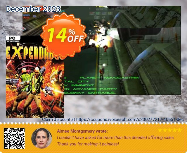 Expendable PC besten Promotionsangebot Bildschirmfoto
