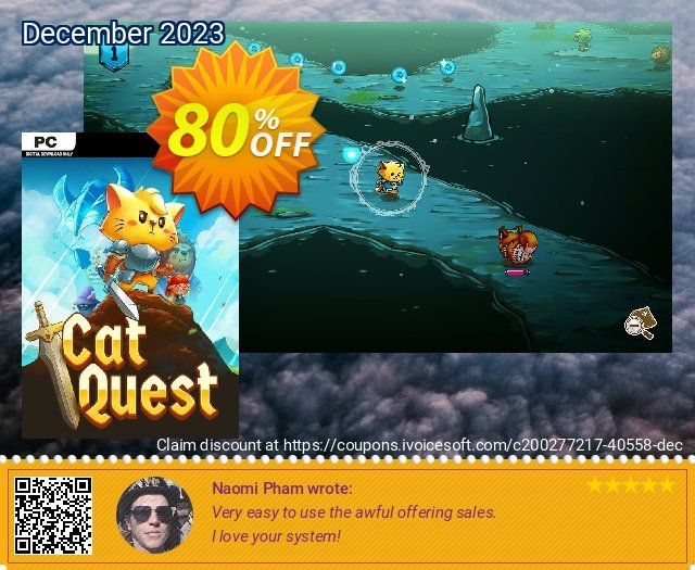 Cat Quest PC wunderbar Ausverkauf Bildschirmfoto