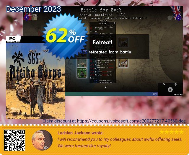 SGS Afrika Korps PC gemilang penawaran deals Screenshot