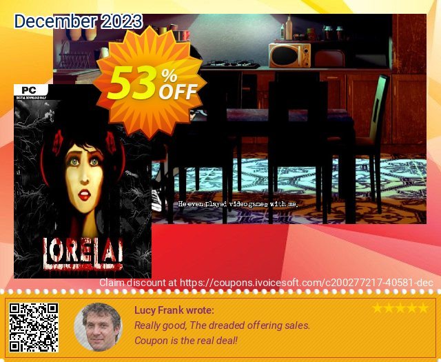 Lorelai PC ausschließlich Sale Aktionen Bildschirmfoto