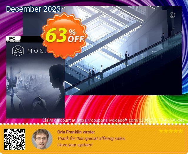 Mosaic PC baik sekali voucher promo Screenshot