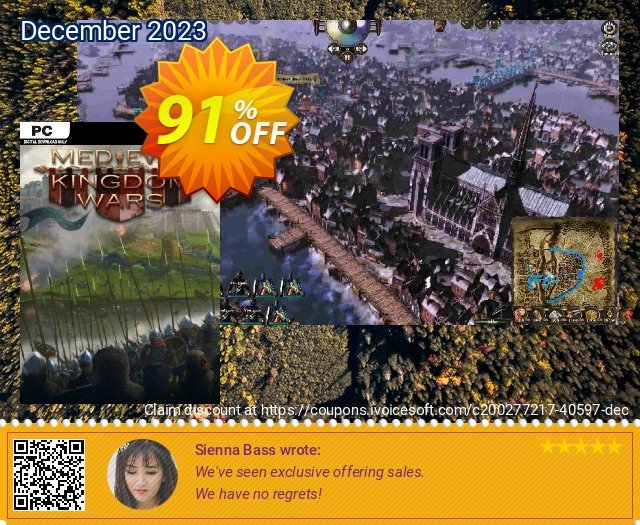 Medieval Kingdom Wars PC 令人惊奇的 销售 软件截图