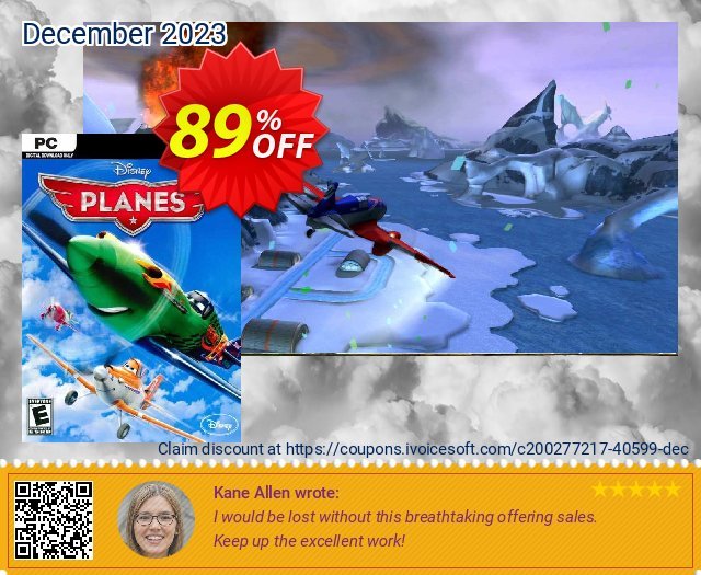 Disney Planes PC tidak masuk akal promo Screenshot
