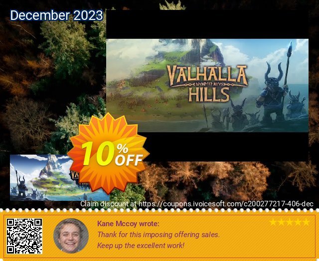 Valhalla Hills PC wunderschön Außendienst-Promotions Bildschirmfoto