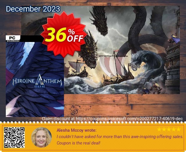 Heroine Anthem Zero PC discount 36% OFF, 2024 Mother Day offering sales. Heroine Anthem Zero PC Deal 2024 CDkeys