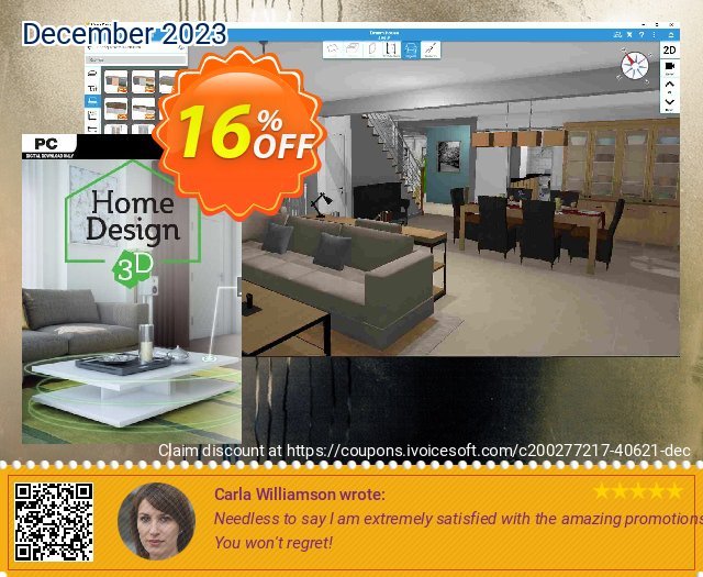 Home Design 3D PC 优秀的 促销 软件截图
