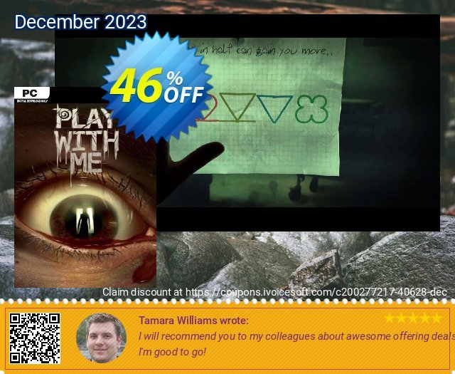 Play With Me PC discount 46% OFF, 2024 Int' Nurses Day promotions. Play With Me PC Deal 2024 CDkeys