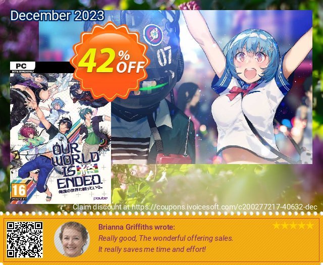 Our World Is Ended PC discount 42% OFF, 2024 Memorial Day discount. Our World Is Ended PC Deal 2024 CDkeys