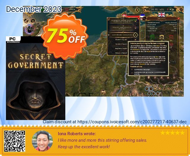 Secret Government PC genial Nachlass Bildschirmfoto