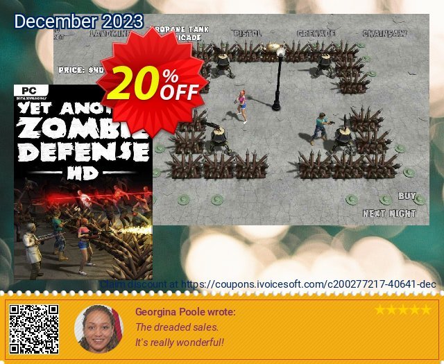 Yet Another Zombie Defense HD PC discount 20% OFF, 2024 Working Day offering sales. Yet Another Zombie Defense HD PC Deal 2024 CDkeys