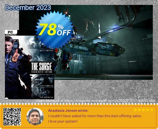The Surge Augmented Edition PC discount 78% OFF, 2024 World Ovarian Cancer Day offering sales. The Surge Augmented Edition PC Deal 2024 CDkeys