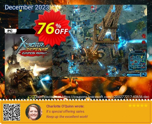 X-Morph Defense - European Assault PC - DLC discount 76% OFF, 2024 Working Day promo. X-Morph Defense - European Assault PC - DLC Deal 2024 CDkeys