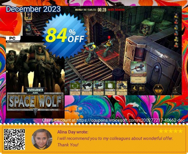 Warhammer 40,000 Space Wolf PC discount 84% OFF, 2024 Easter Day offering sales. Warhammer 40,000 Space Wolf PC Deal 2024 CDkeys