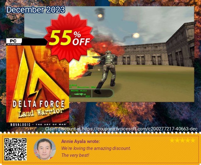 Delta Force Land Warrior PC aufregenden Förderung Bildschirmfoto