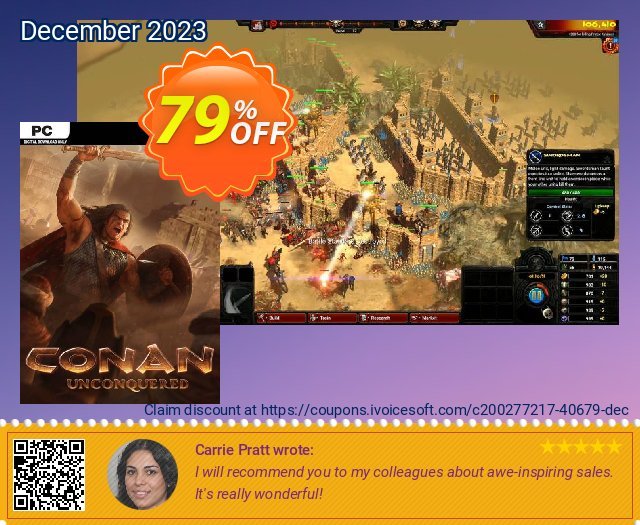 Conan Unconquered PC discount 79% OFF, 2024 Spring offering sales. Conan Unconquered PC Deal 2024 CDkeys