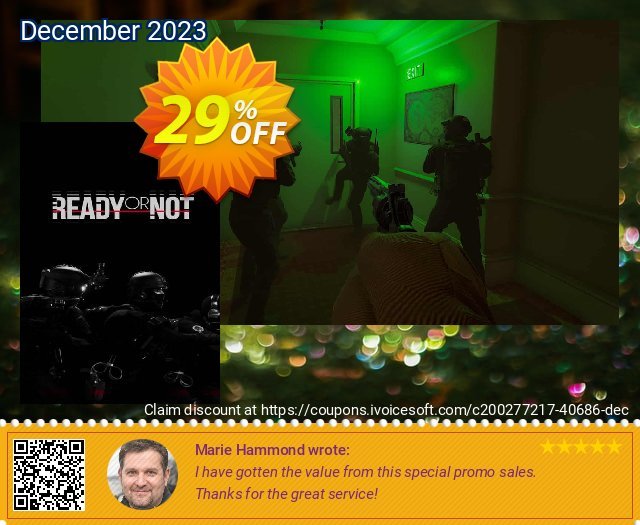 Ready or Not PC discount 29% OFF, 2024 Working Day sales. Ready or Not PC Deal 2024 CDkeys