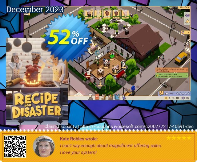 Recipe for Disaster PC Exzellent Disagio Bildschirmfoto