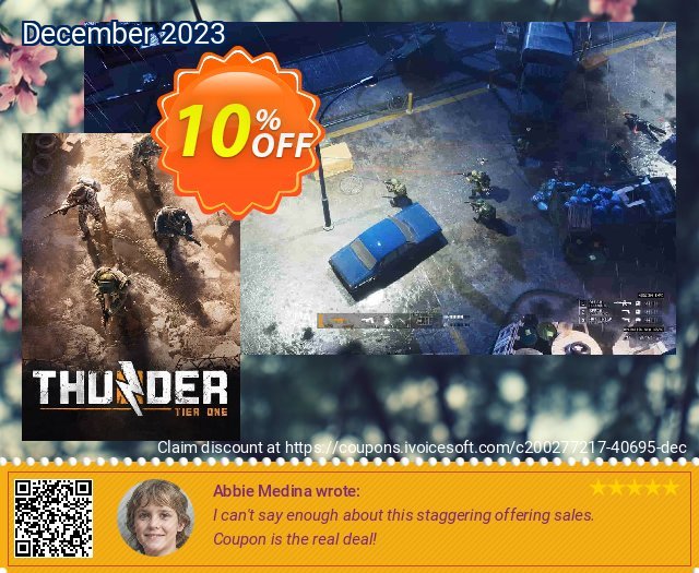 Thunder Tier One PC 棒极了 折扣 软件截图