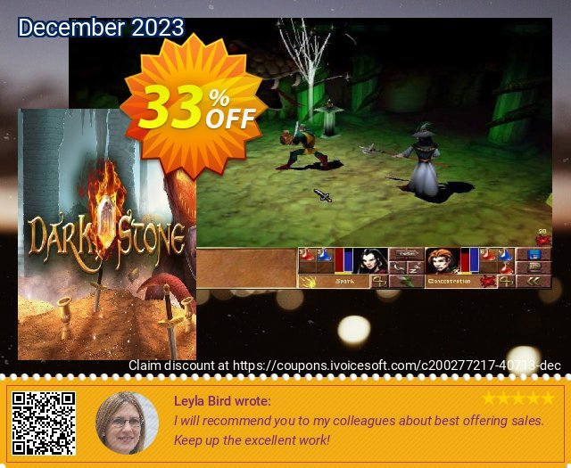 Darkstone PC atemberaubend Preisnachlass Bildschirmfoto