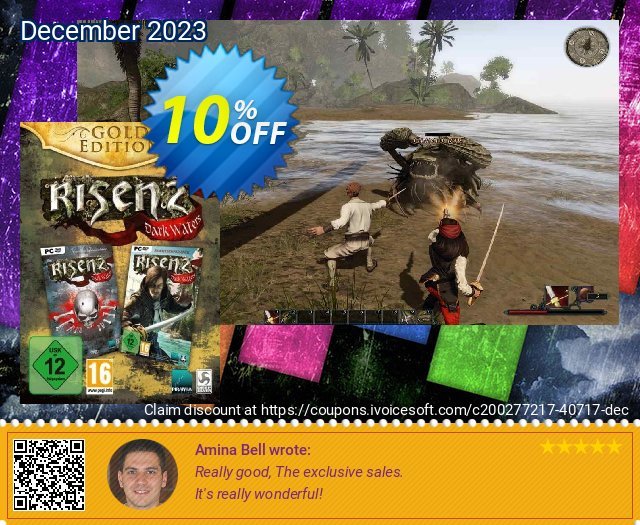 Risen 2: Dark Waters Gold Edition PC discount 10% OFF, 2024 Easter Day offering sales. Risen 2: Dark Waters Gold Edition PC Deal 2024 CDkeys