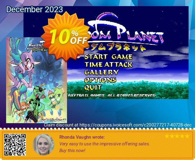 Freedom Planet PC discount 10% OFF, 2024 Int' Nurses Day offering discount. Freedom Planet PC Deal 2024 CDkeys