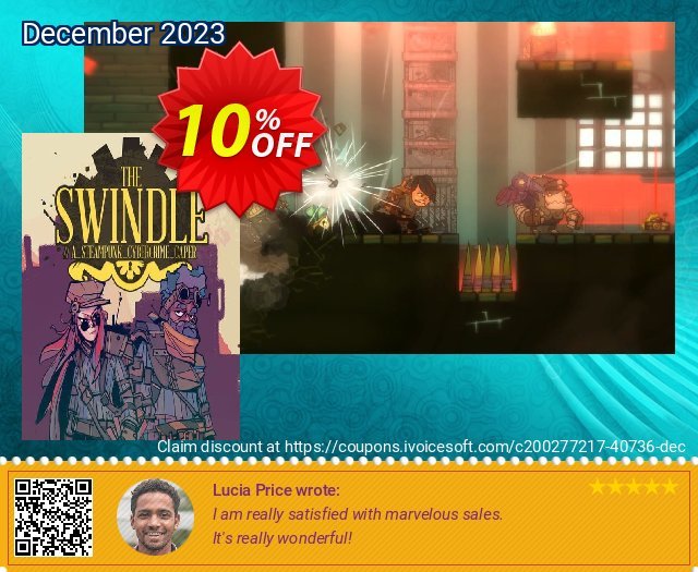 The Swindle PC discount 10% OFF, 2024 Mother Day offering sales. The Swindle PC Deal 2024 CDkeys