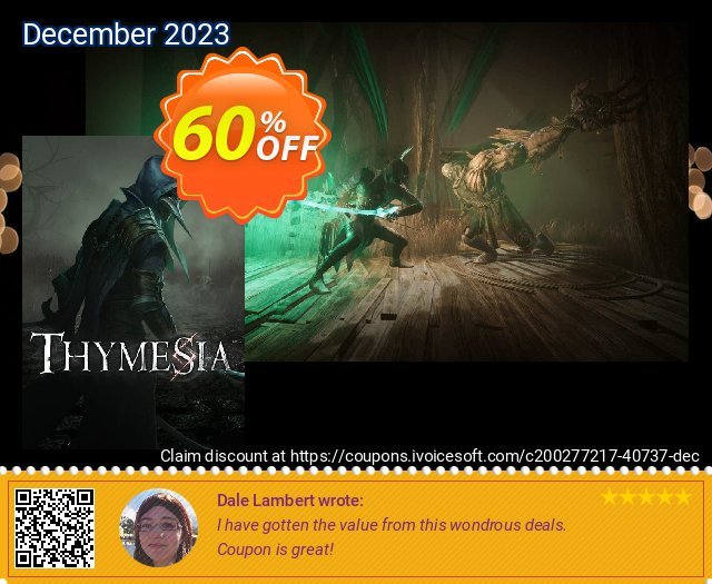 Thymesia PC discount 60% OFF, 2024 Memorial Day offering sales. Thymesia PC Deal 2024 CDkeys