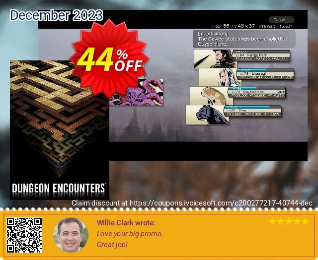 Dungeon Encounters PC atemberaubend Ausverkauf Bildschirmfoto