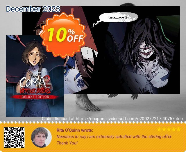 The Coma 2: Vicious Sisters Deluxe Edition PC discount 10% OFF, 2024 Easter Day offering sales. The Coma 2: Vicious Sisters Deluxe Edition PC Deal 2024 CDkeys