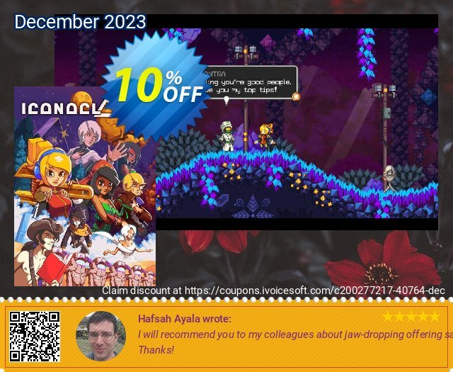 Iconoclasts PC discount 10% OFF, 2024 African Liberation Day offer. Iconoclasts PC Deal 2024 CDkeys