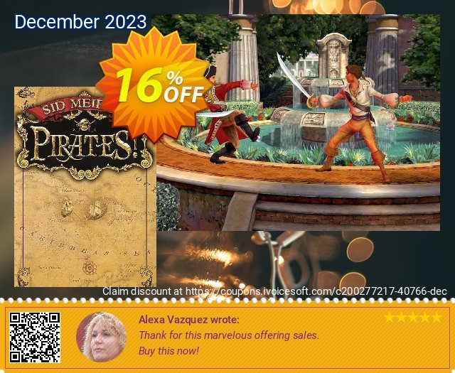 Sid Meier&#039;s Pirates! PC uneingeschränkt Förderung Bildschirmfoto
