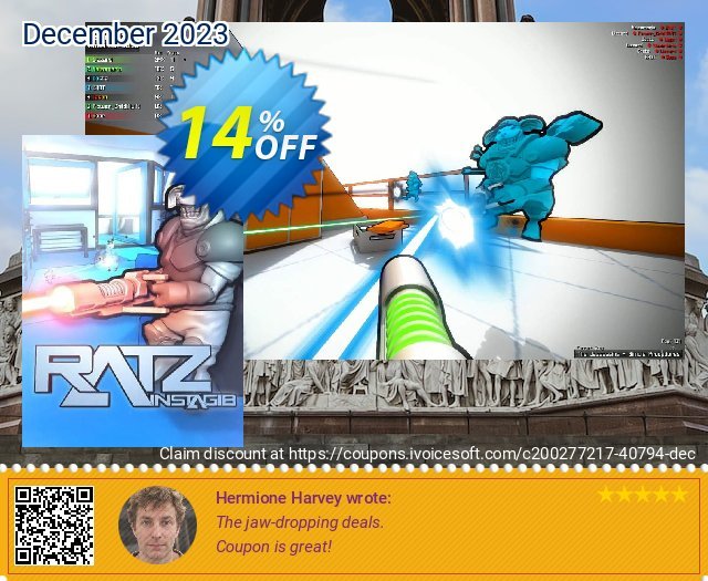 Ratz Instagib PC klasse Verkaufsförderung Bildschirmfoto