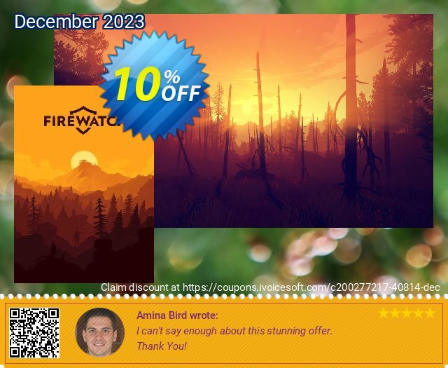 Firewatch PC (GOG) discount 10% OFF, 2024 Mother Day offering sales. Firewatch PC (GOG) Deal 2024 CDkeys