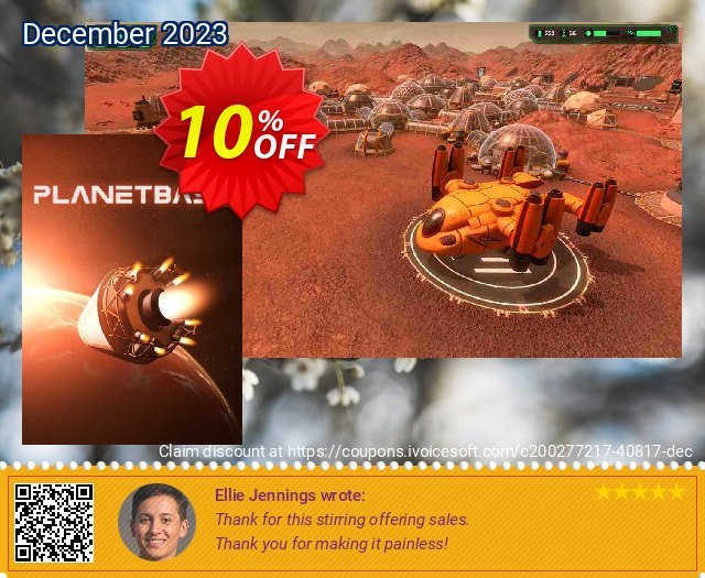 Planetbase PC mengherankan voucher promo Screenshot