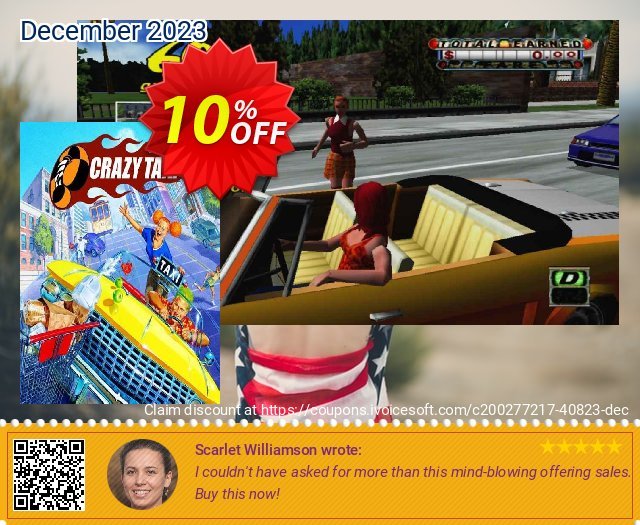 Crazy Taxi PC marvelous sales Screenshot