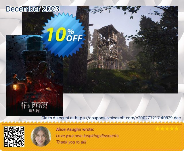 The Beast Inside PC discount 10% OFF, 2024 Mother Day offering sales. The Beast Inside PC Deal 2024 CDkeys