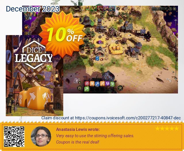 Dice Legacy PC beeindruckend Außendienst-Promotions Bildschirmfoto