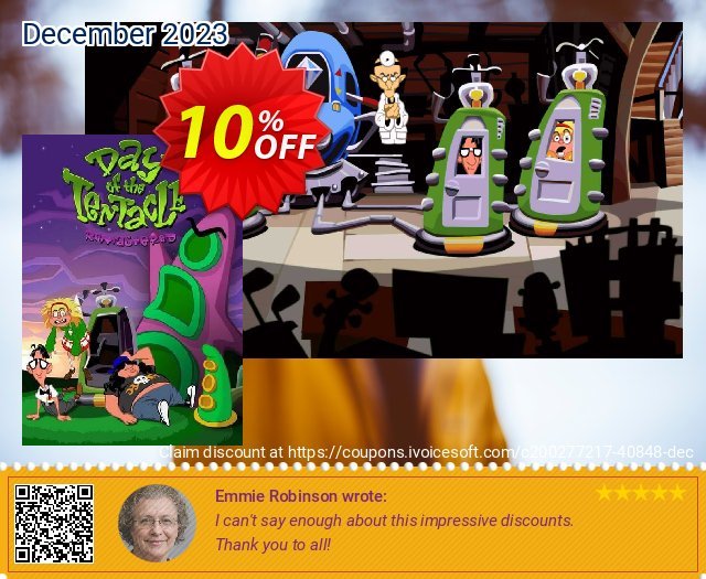 Day of the Tentacle Remastered PC discount 10% OFF, 2024 World Ovarian Cancer Day offering sales. Day of the Tentacle Remastered PC Deal 2024 CDkeys
