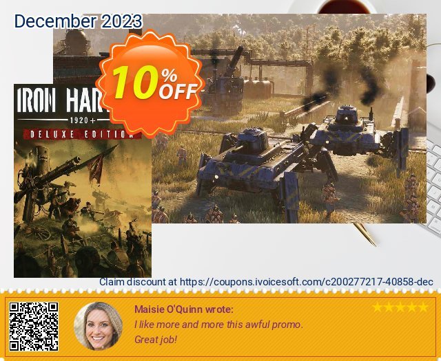 Iron Harvest Deluxe Edition Windows 10 (WW) 10% OFF