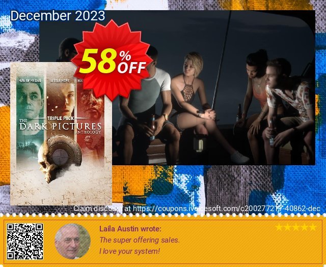 The Dark Pictures Triple Pack PC discount 58% OFF, 2024 Memorial Day offering sales. The Dark Pictures Triple Pack PC Deal 2024 CDkeys