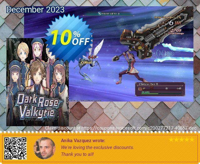 Dark Rose Valkyrie PC discount 10% OFF, 2024 World Press Freedom Day offering sales. Dark Rose Valkyrie PC Deal 2024 CDkeys