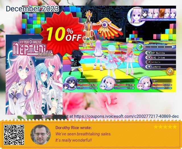 Hyperdimension Neptunia Re;Birth2: Sisters Generation PC discount 10% OFF, 2024 Mother Day offering sales. Hyperdimension Neptunia Re;Birth2: Sisters Generation PC Deal 2024 CDkeys