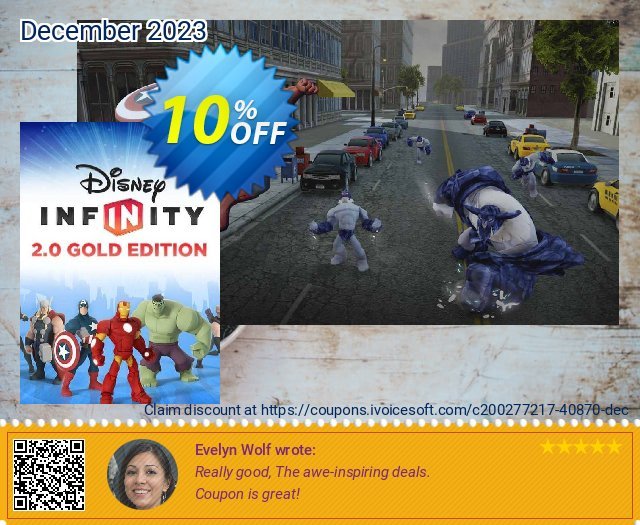 Disney Infinity 2.0: Gold Edition PC 大的 折扣 软件截图